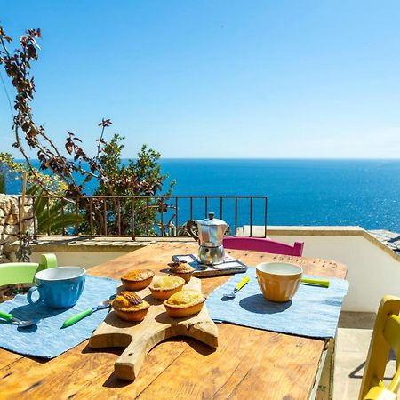 Casa Vacanze De Vita - Amazing View On The Coast Marina Serra Exterior foto