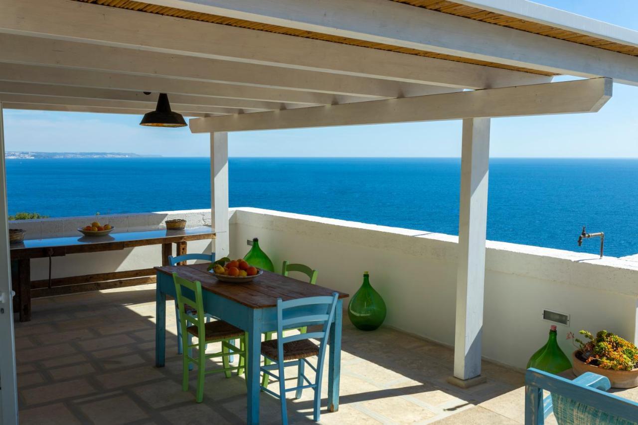 Casa Vacanze De Vita - Amazing View On The Coast Marina Serra Exterior foto