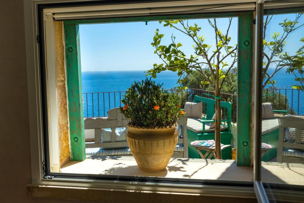 Casa Vacanze De Vita - Amazing View On The Coast Marina Serra Exterior foto
