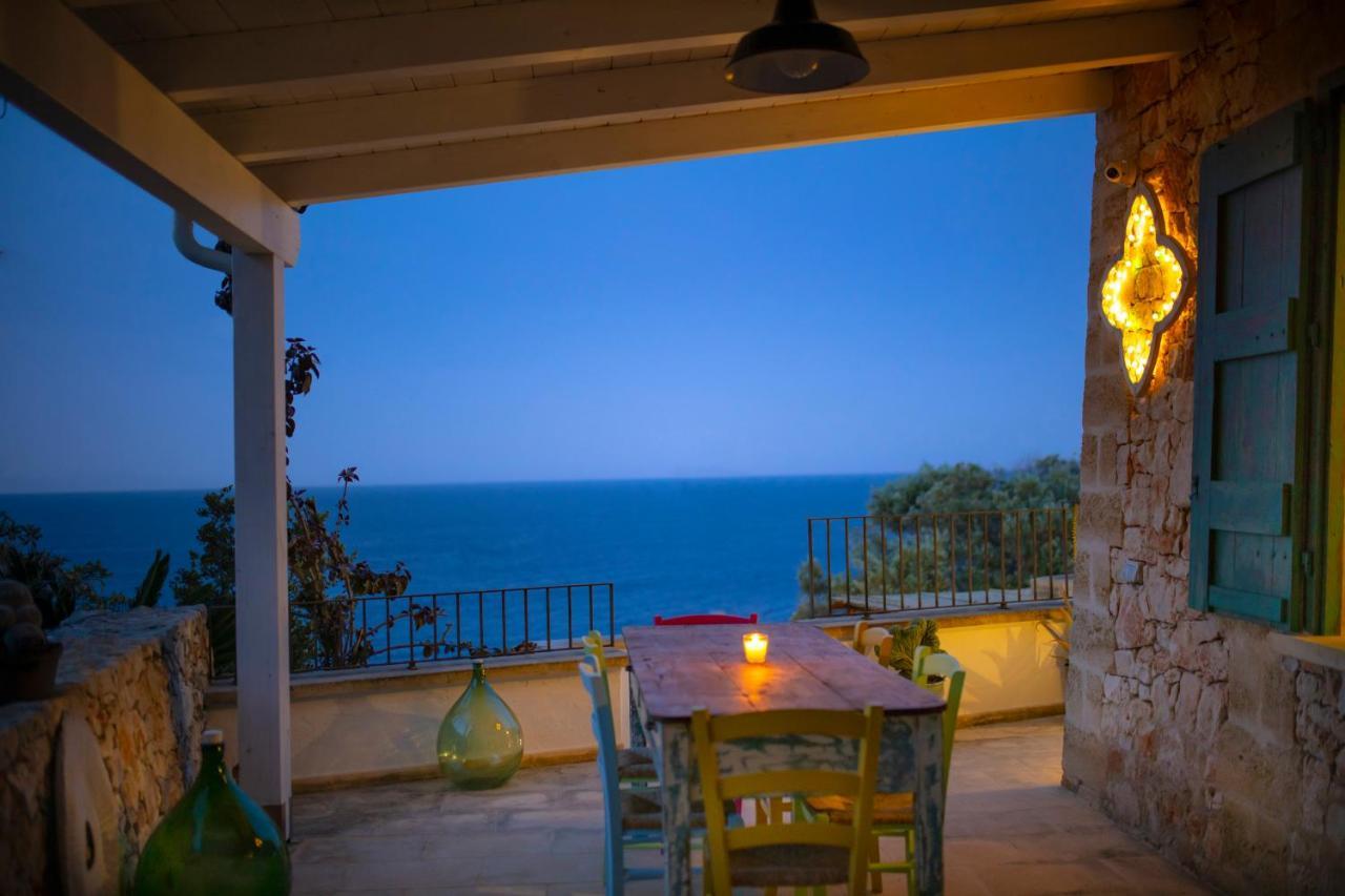 Casa Vacanze De Vita - Amazing View On The Coast Marina Serra Exterior foto